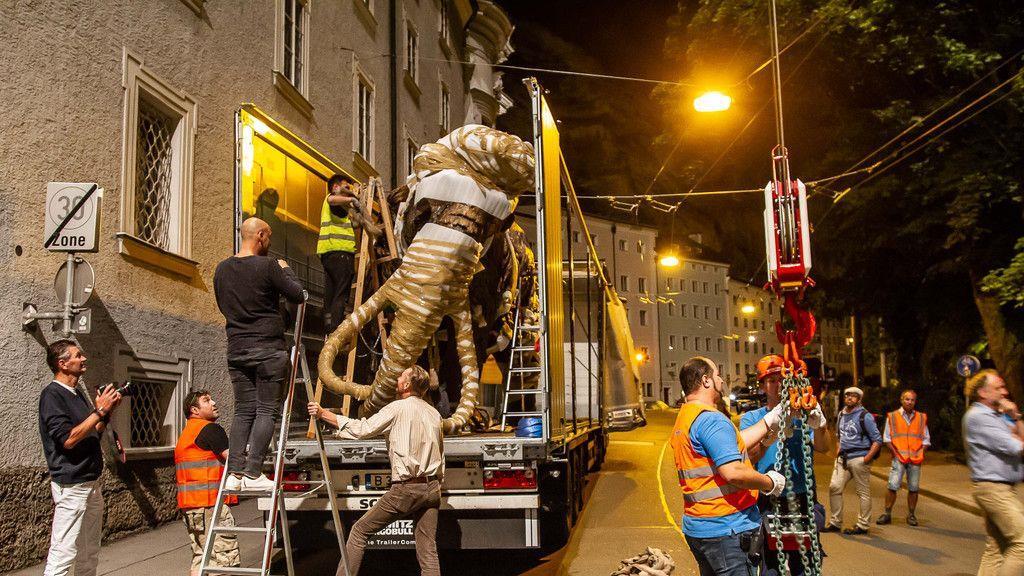 Mammut schwebt über Salzburg II