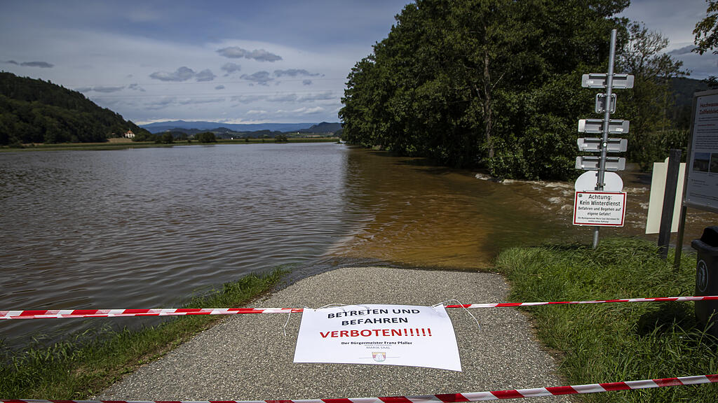 Unwetter in Kärnten