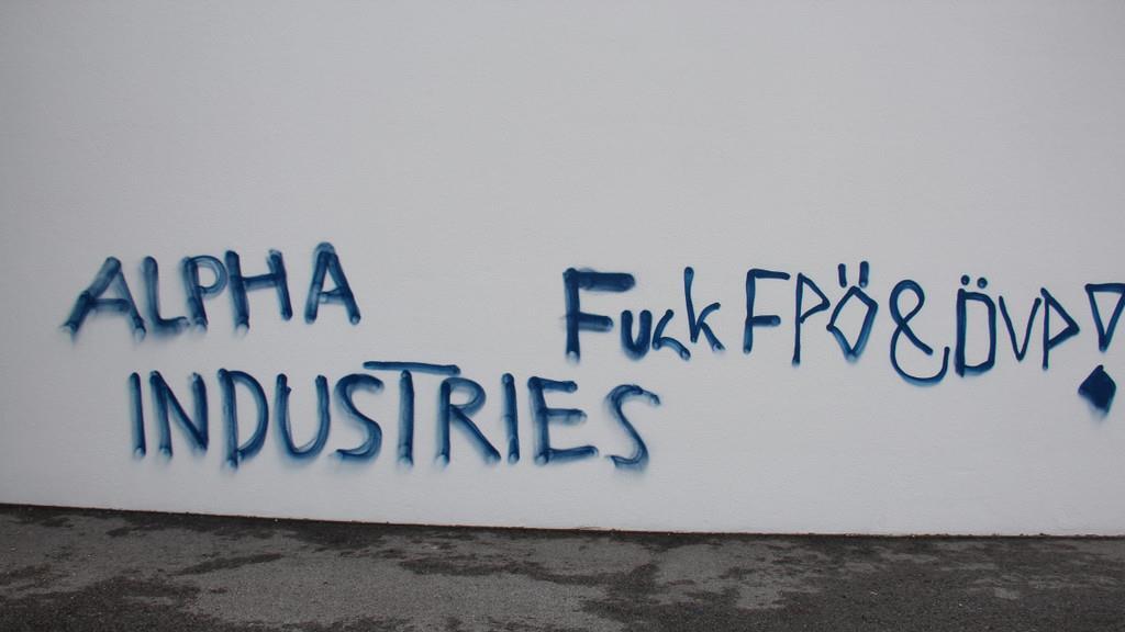 Vandalismus in Bürmoos
