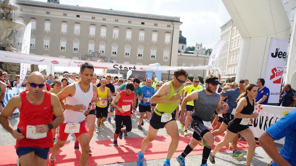 Mozart 100: Impressionen vom Lauf-Event in Salzburg