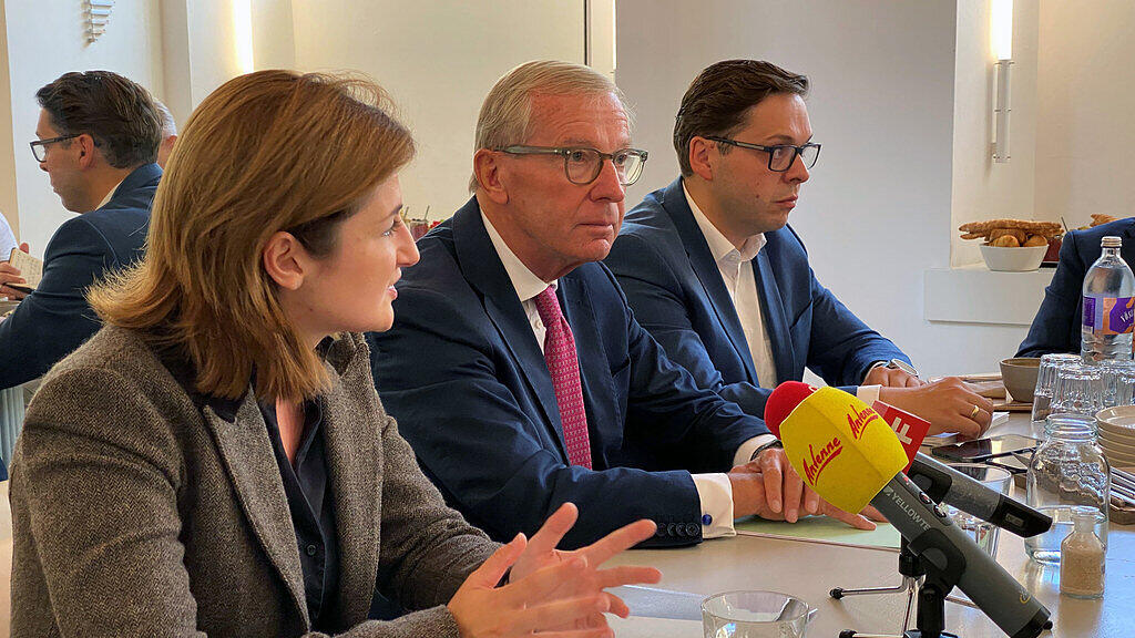 100 Tage Schwarz-Blau in Salzburg, PK Landesregierung