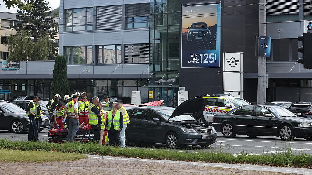 Auffahrunfall auf Alpenstraße in Salzburg-Süd