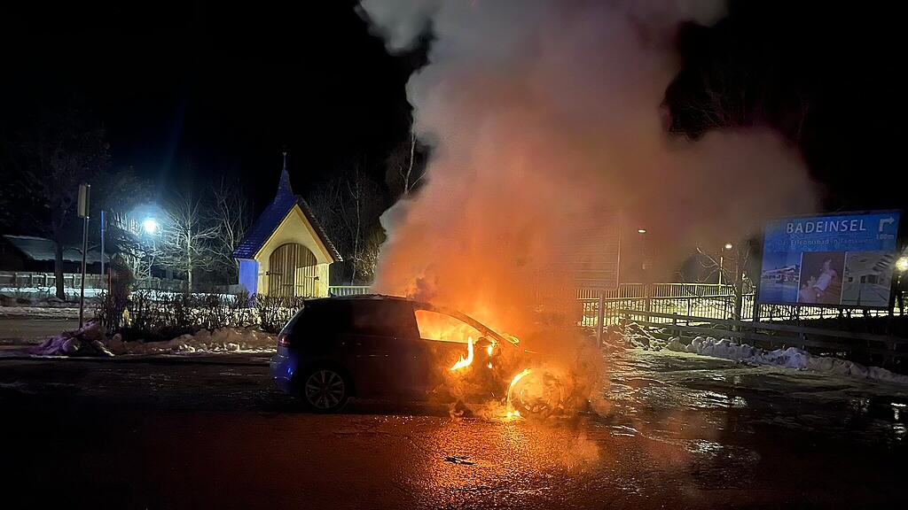 Pkw-Brand in Tamsweg