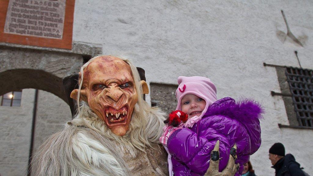 Krampuslauf auf Festung Salzburg