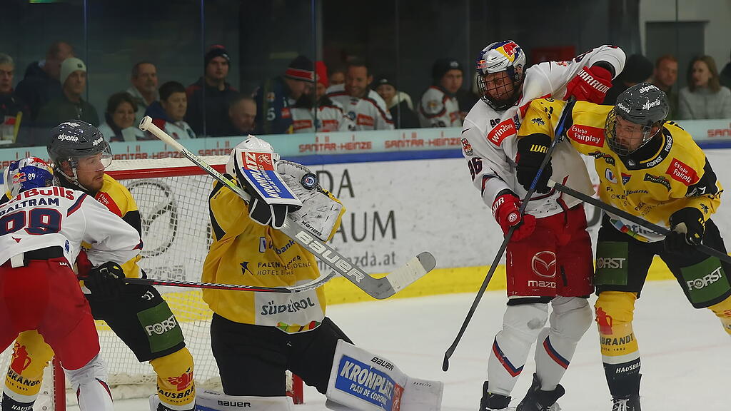 ICE Hockey League: Red Bull Salzburg gegen Pustertal