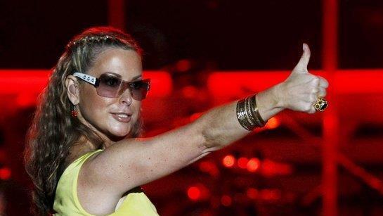 Anastacia 2009 auf der Bühne