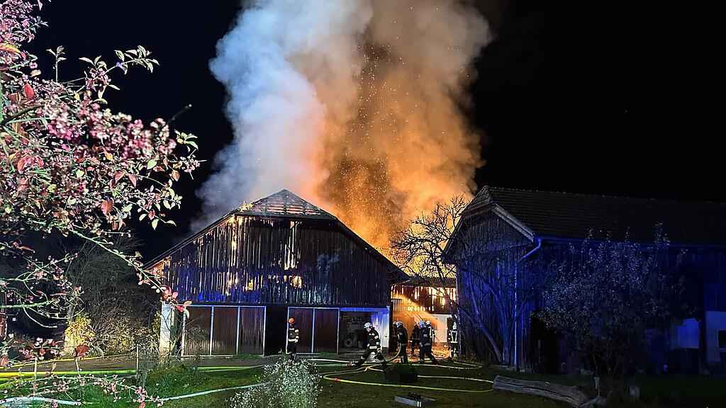 Großbrand Geretsberg