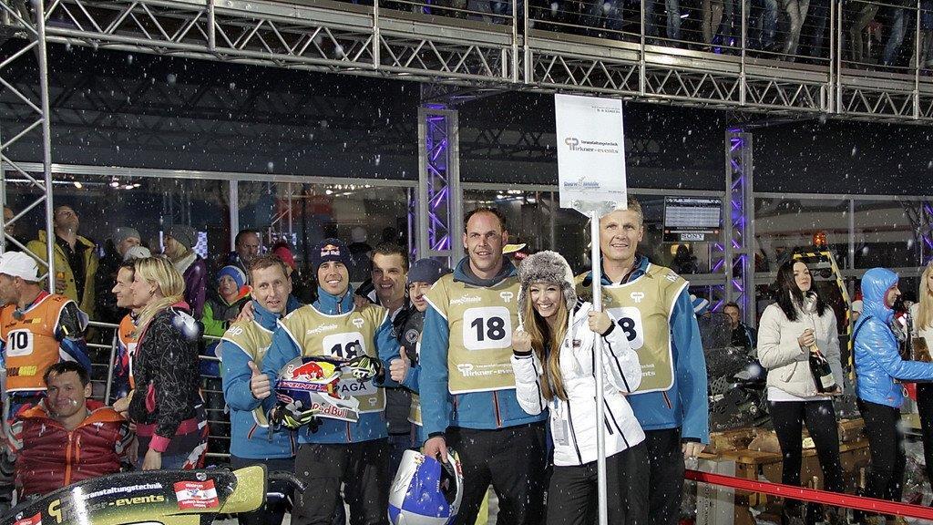 Siegerehrung bei Snow Mobile