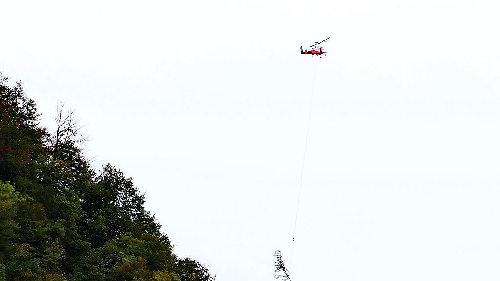 Kapuzinerberg Hubschrauber