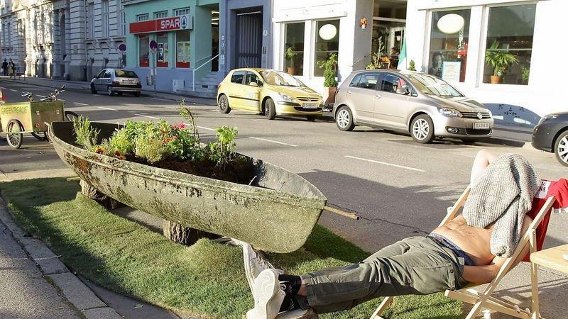 Bilder vom Parking Day