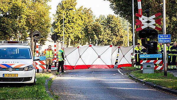 Der Zug erfasste ein Lastenfahrrad