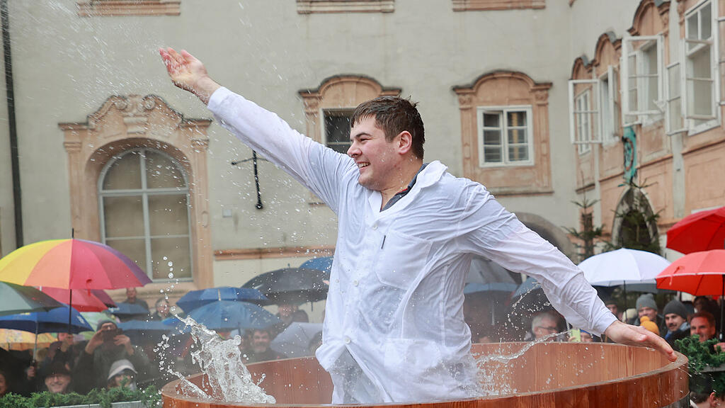 Metzgersprung 2024 in Stadt Salzburg