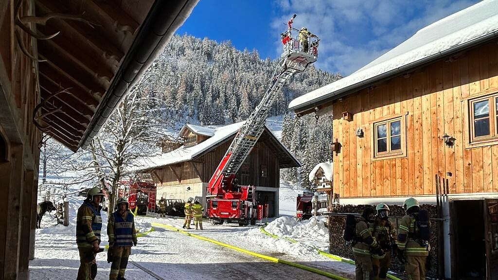 Brand Heizanlage Untertauern