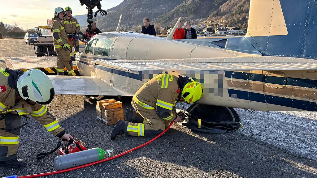 Flugzeugbergung Zell am See