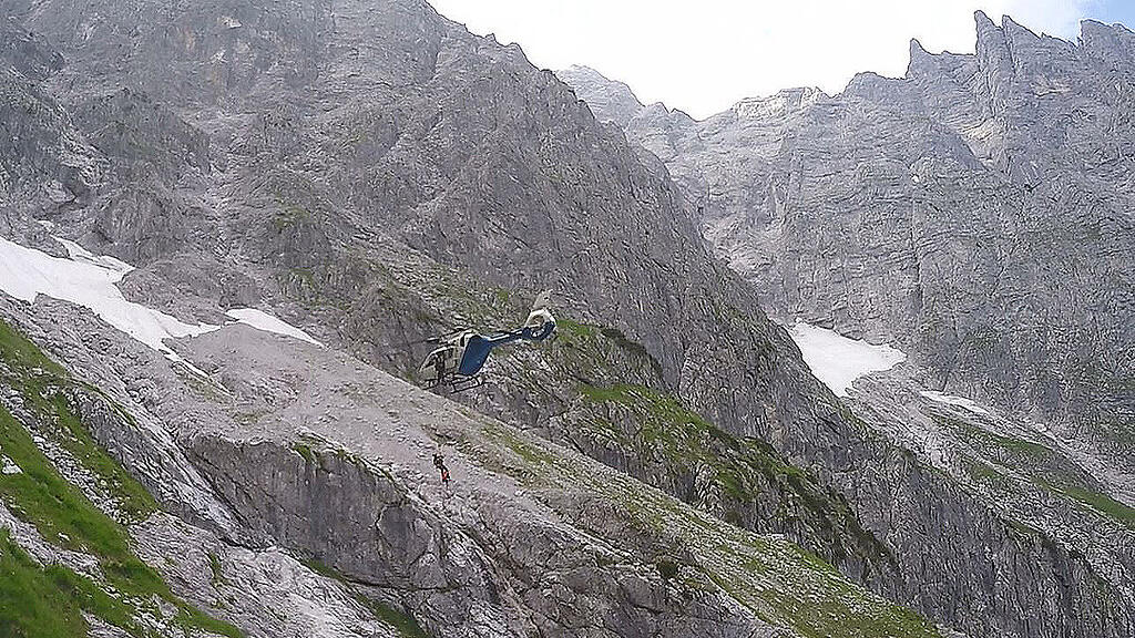 Einsatz Bergwacht