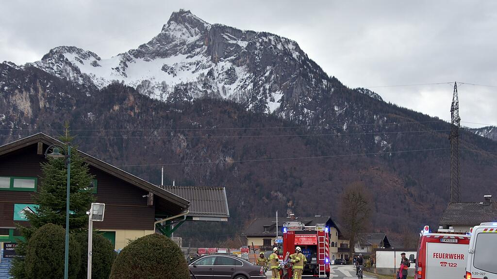 Containerbrand in Grödig