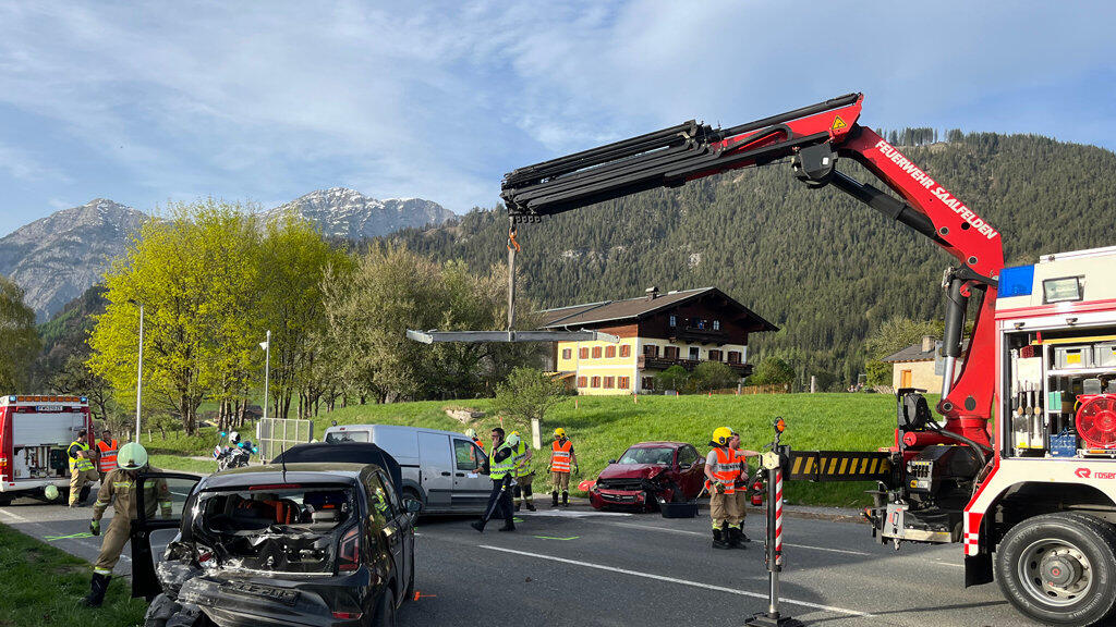 Unfall B311 Saalfelden