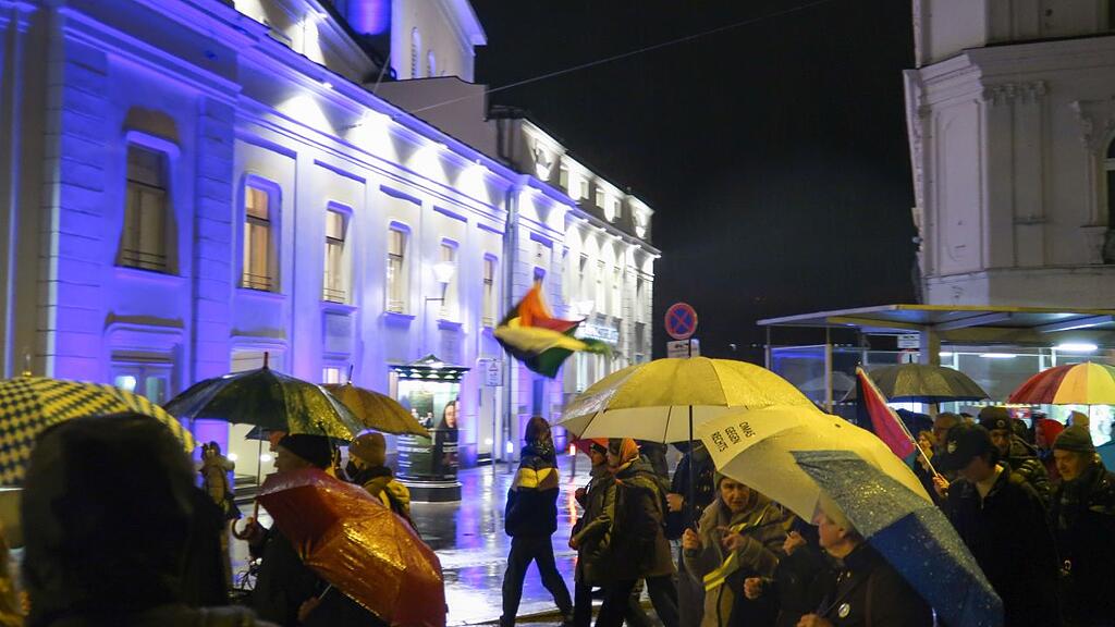 "Demo gegen Rechts" in Salzburg