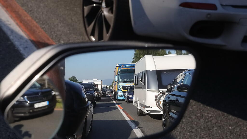 Stau, A10, Tauernautobahn