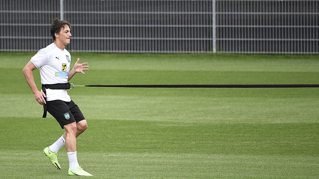 ÖFB-Training in Seefeld