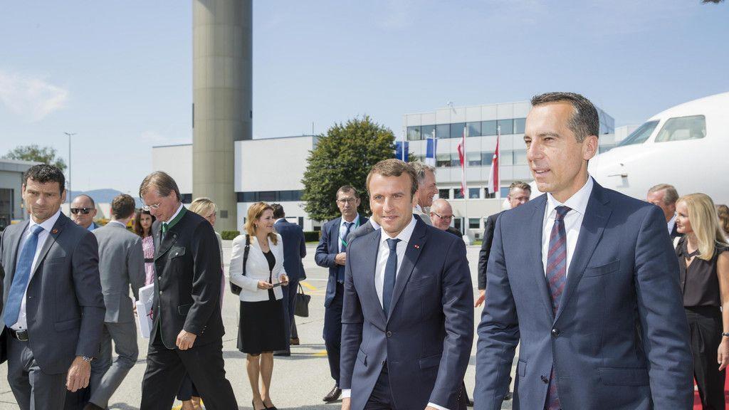 Macron in Salzburg