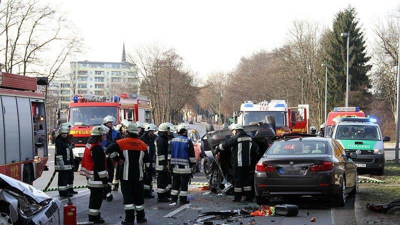 Schwerer Crash in Freilassing
