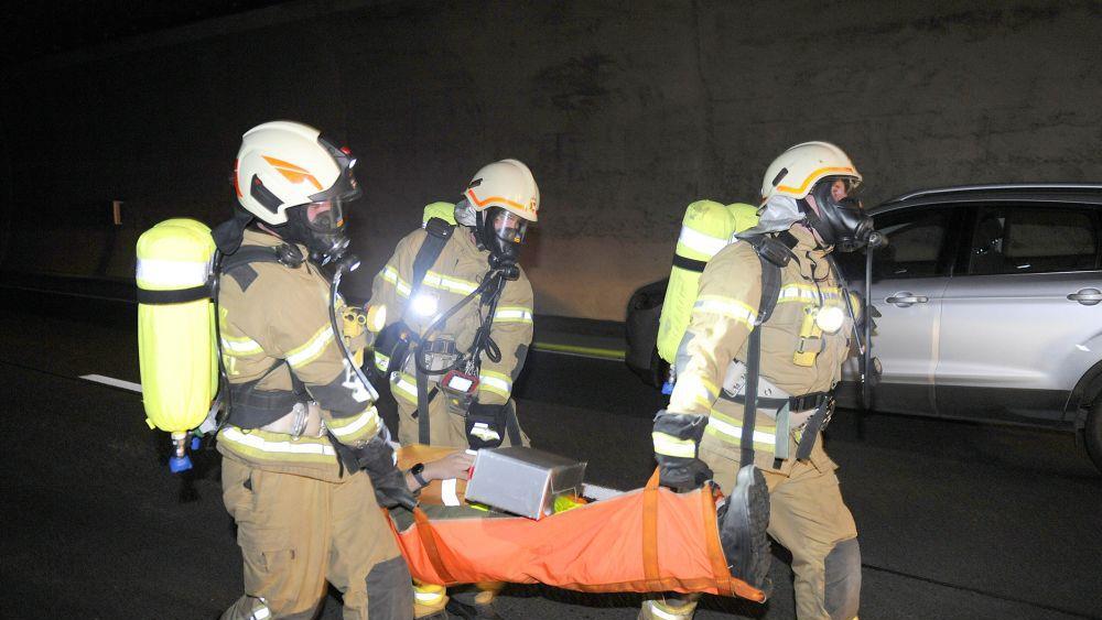 Großübung Feuerwehr St. Michael