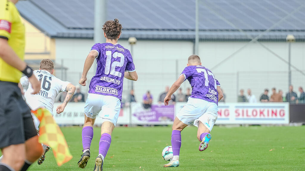 2. Liga: Austria Salzburg gegen Amstetten