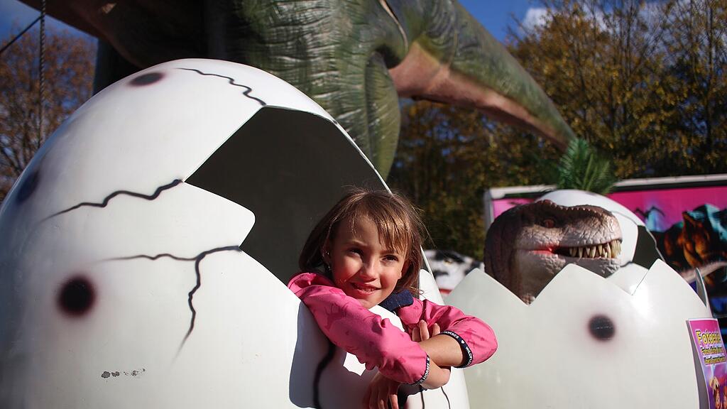 "Big King Dinosaurier of Animatronic" in Bischofshofen