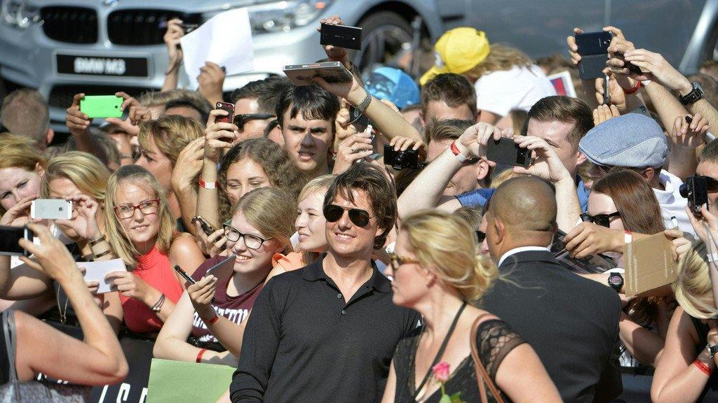 MI5-Premiere in Wien: Tom Cruise am Roten Teppich
