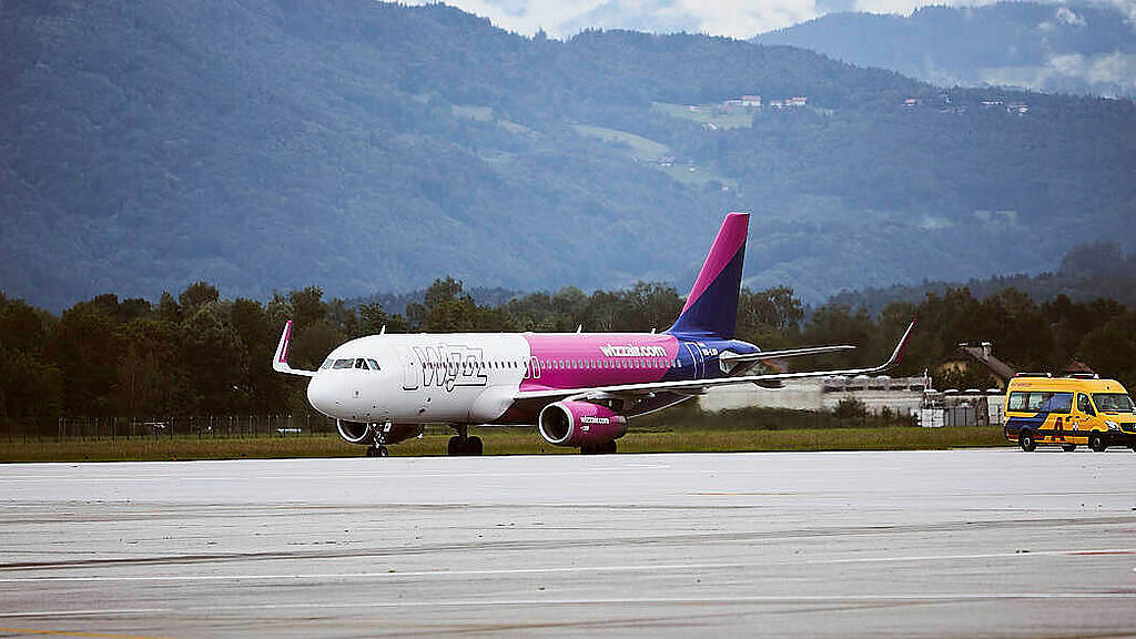 Wizz Air fliegt ab Salzburg