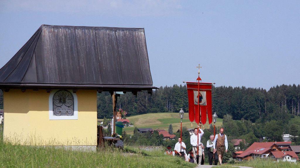 Fronleichnamsumzug in Hof