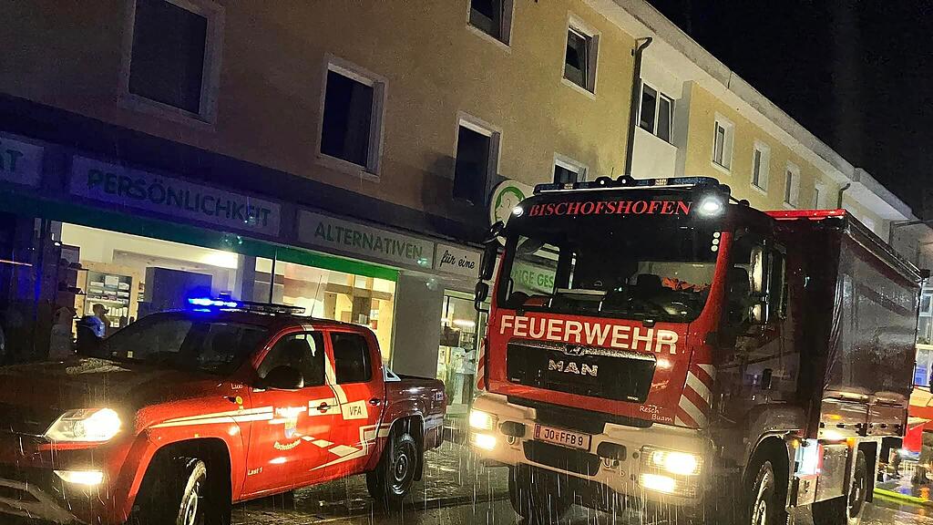 Unwetter-Einsätze Bischofshofen