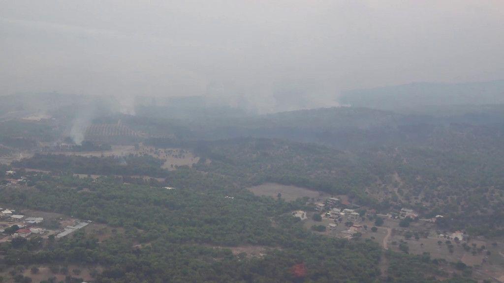 Waldbrand in Athen: Tag 2