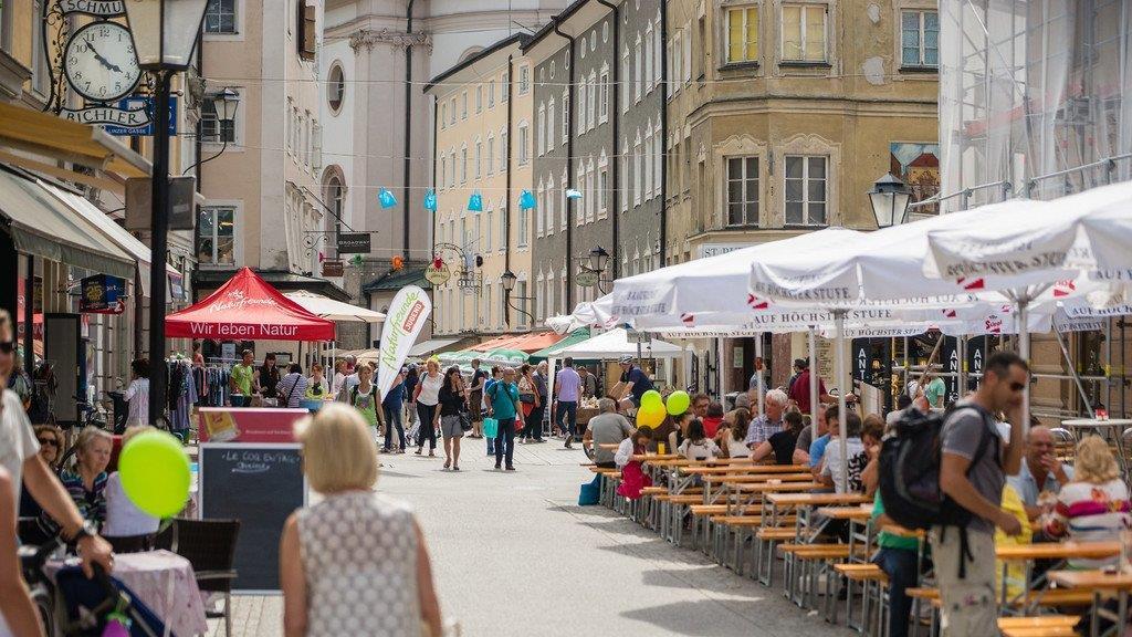 Linzergassenfest 2015 bei Sonnenschein eröffnet