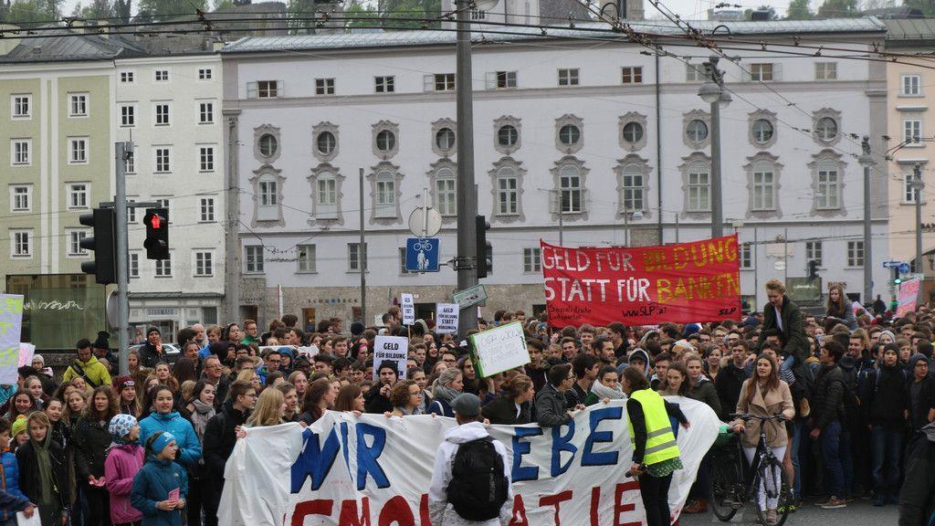 Bilder von der Demo