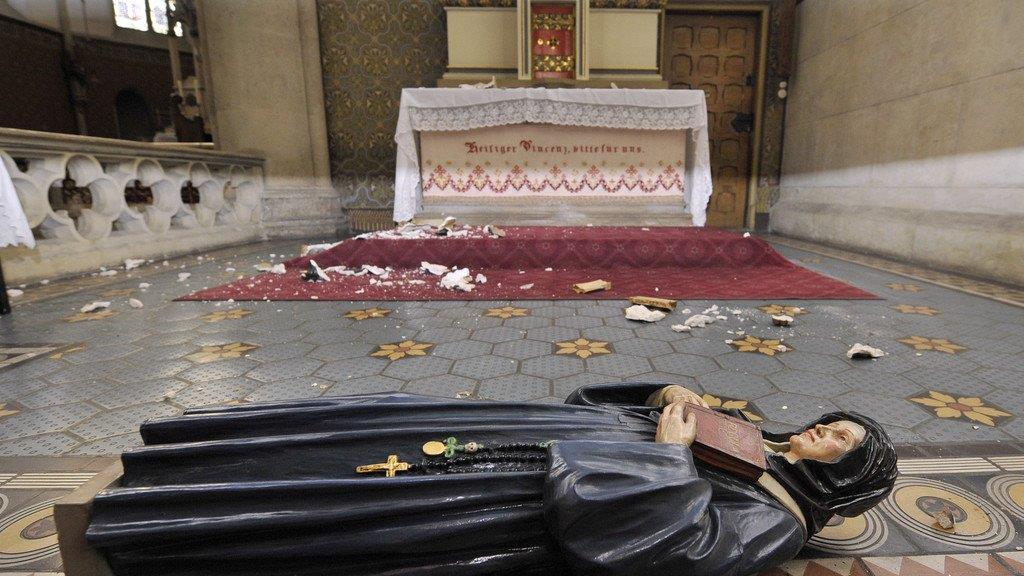 Vandalenakte in Wiener Kirchen: Lazaristenkirche