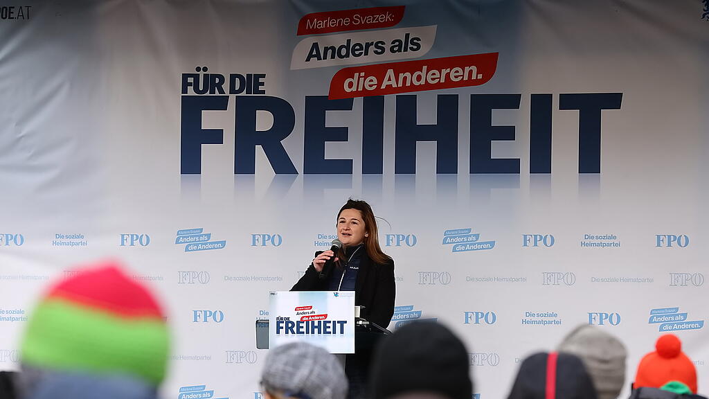 Corona-Demo in der Stadt Salzburg