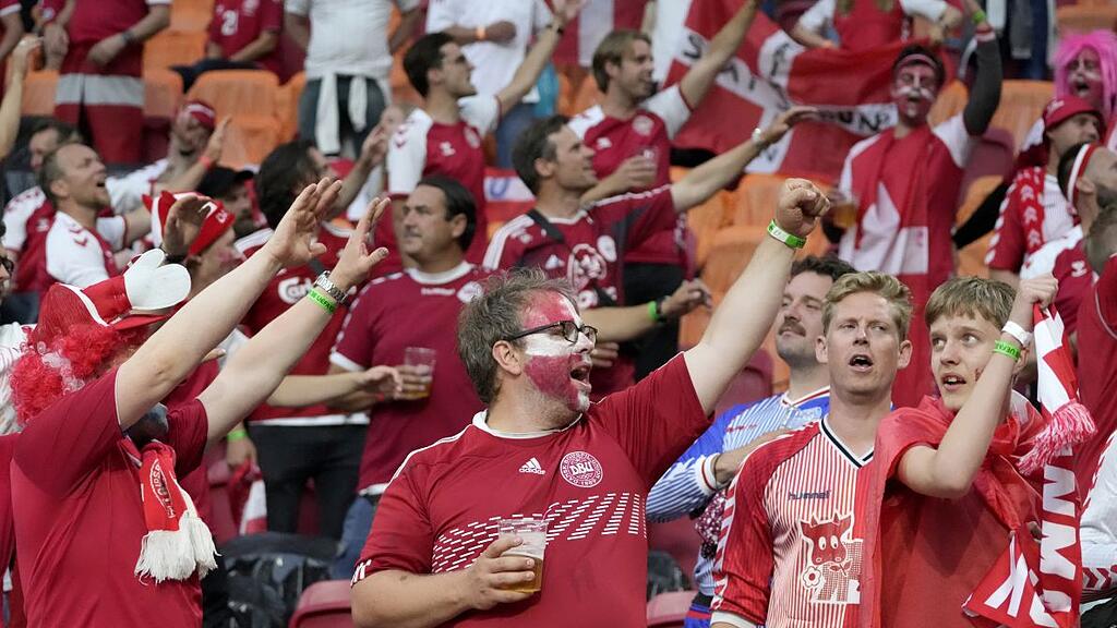 EM-Achtelfinale: Wales gegen Dänemark