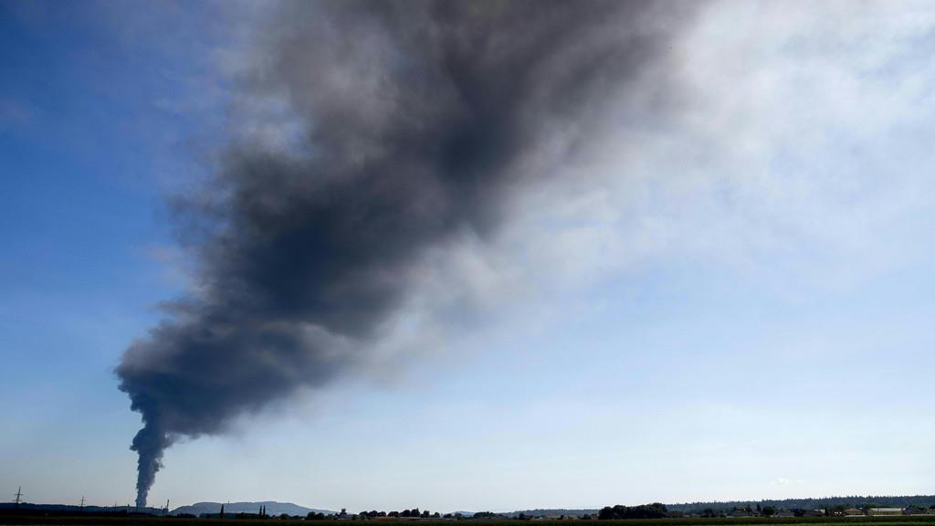 Großbrand in steirischer Recyclinganlage