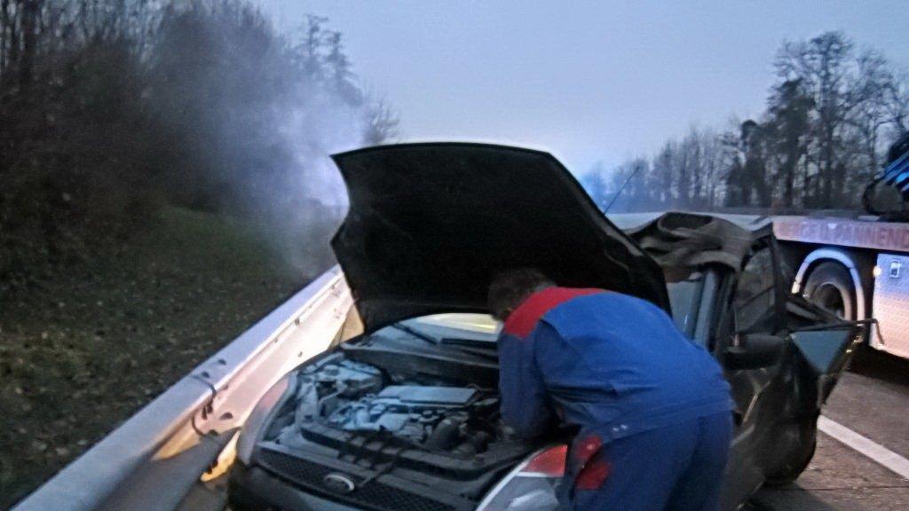 A1: Bilder der Unfallstelle