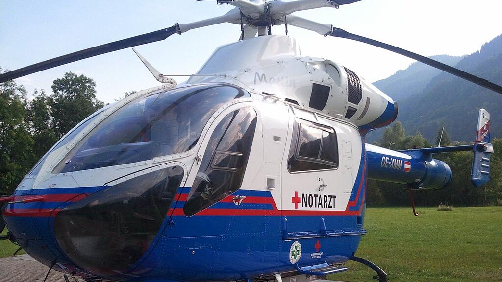 Die beiden Niederländerinnen mussten per Heli geborgen werden.