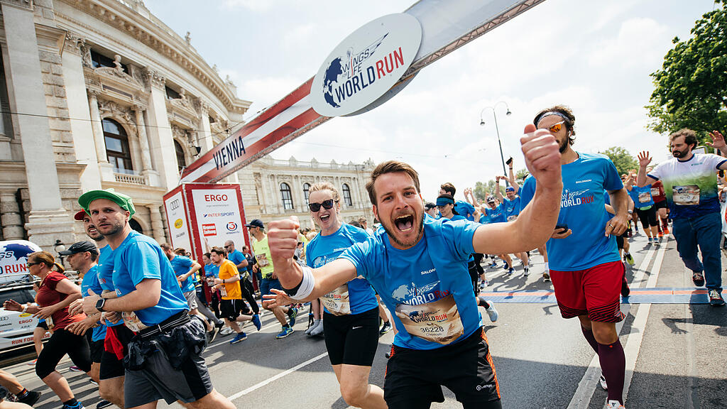 Lukas Müller beim Wings for Life World Run