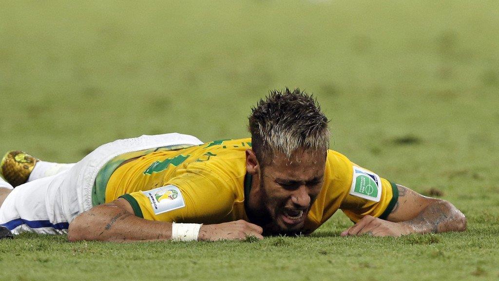 Neymar schwer verletzt