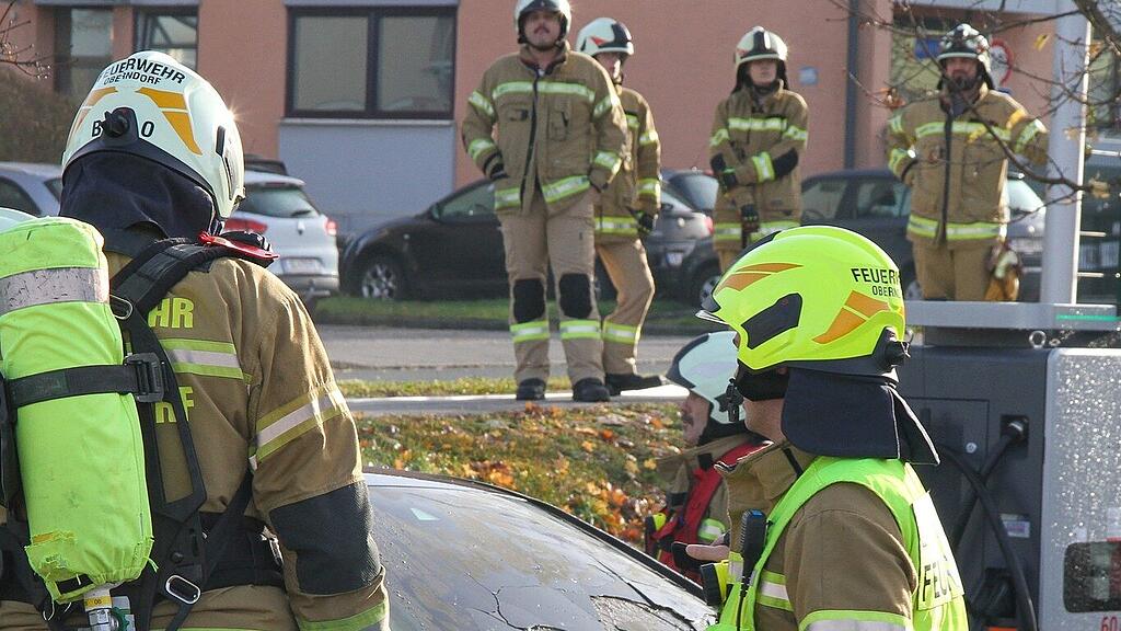 Fahrzeugbrand Oberndorf Hofer