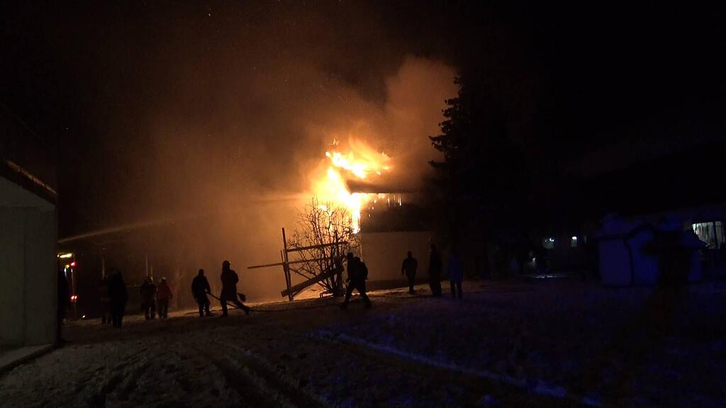 Brand in Feldkirchen bei Mattighofen, Haiderthal