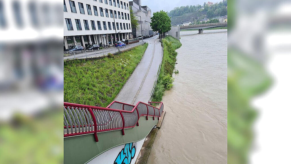 Salzach: Lehener Brücke