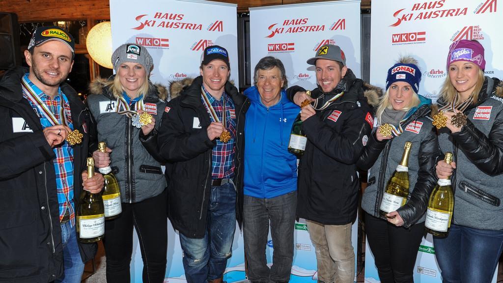 Ski-WM: Team Gold feiert
