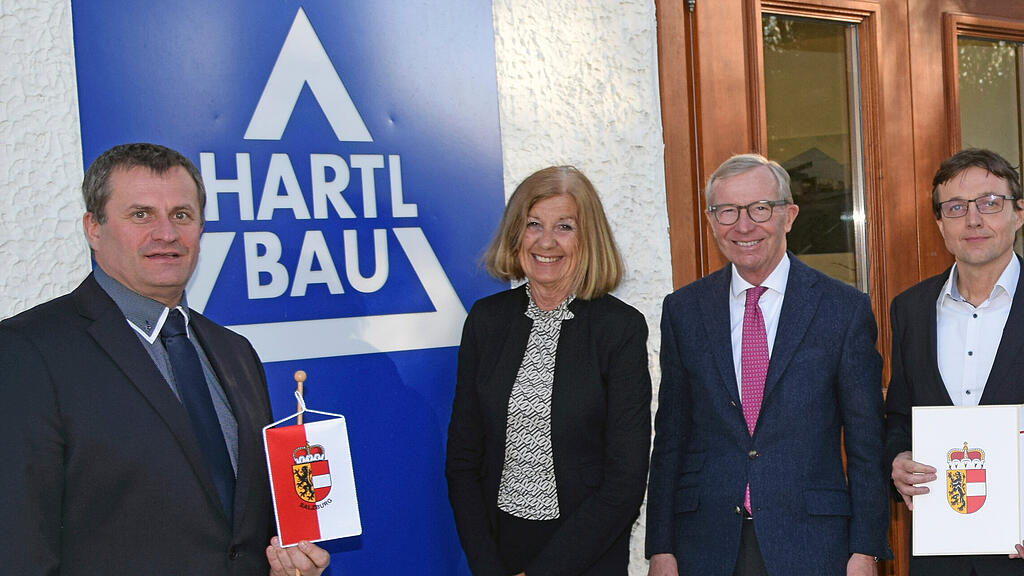 Salzburger Landeswappen für Hartl Bau