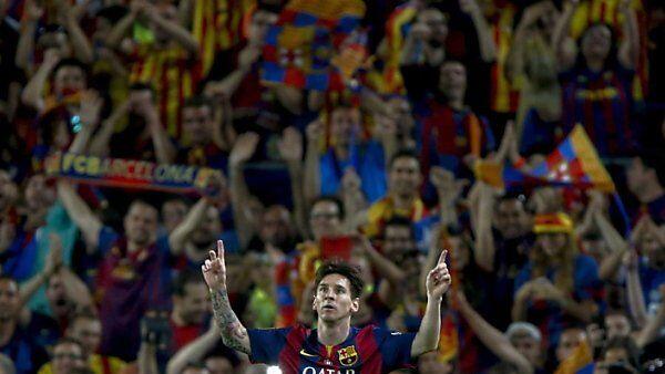 Zwei Tore von Superstar Lionel Messi